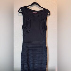 Marchesa Voyage Elegant Black Sleeveless Dress